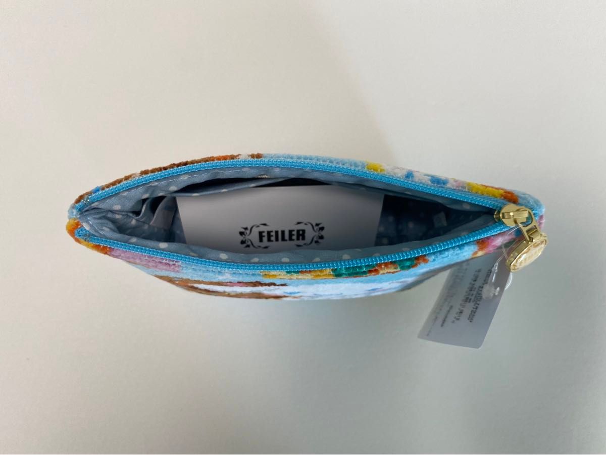 新品】フェイラー サンリオ シナモロール スイーツ ポーチ 新品】フェイラー サンリオ シナモロール スイーツ ポーチ