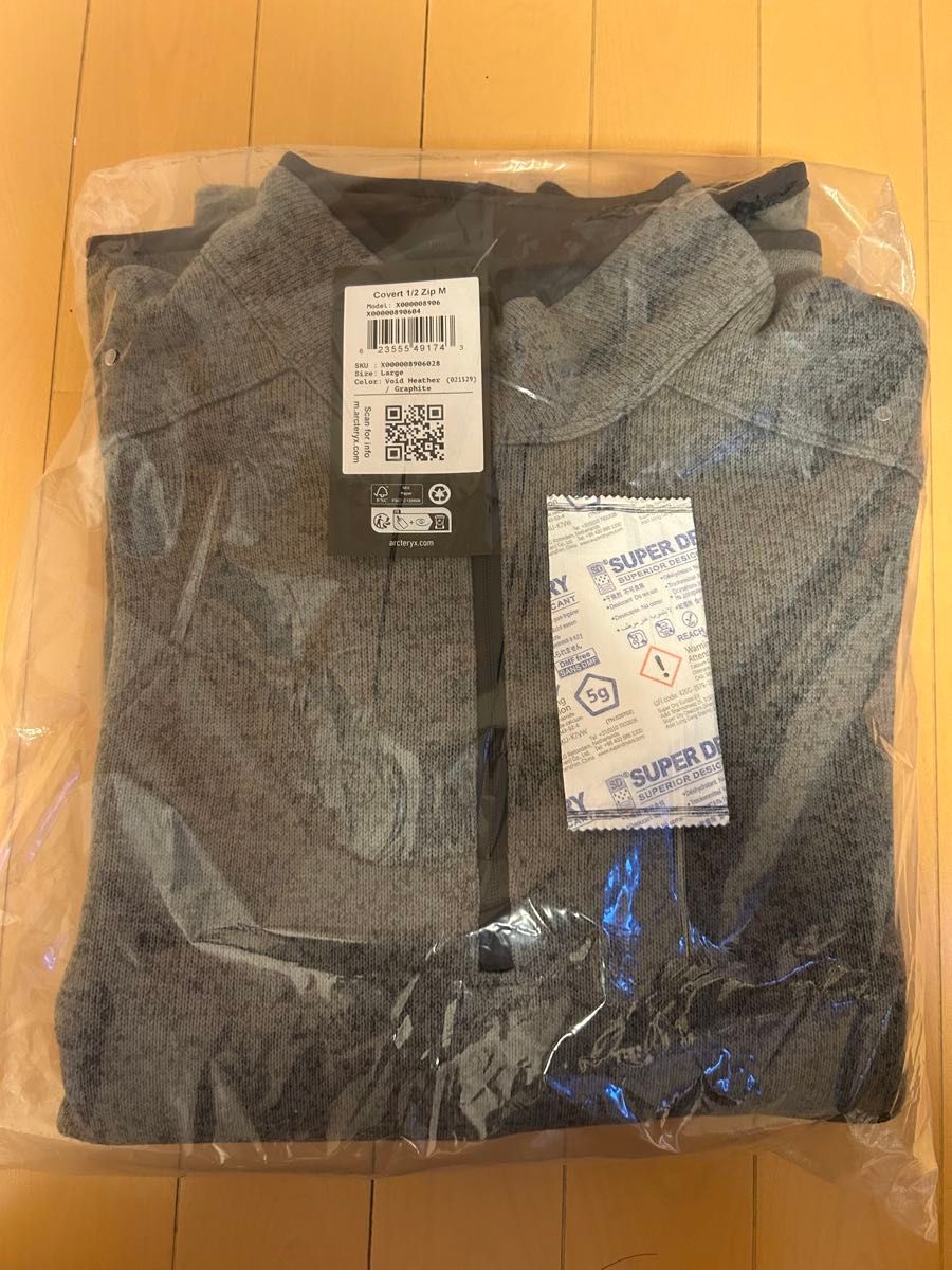新品未使用】アークテリクス ARC'TERYX フリースジャケット 新品未使用】アークテリクス ARC'TERYX フリースジャケット