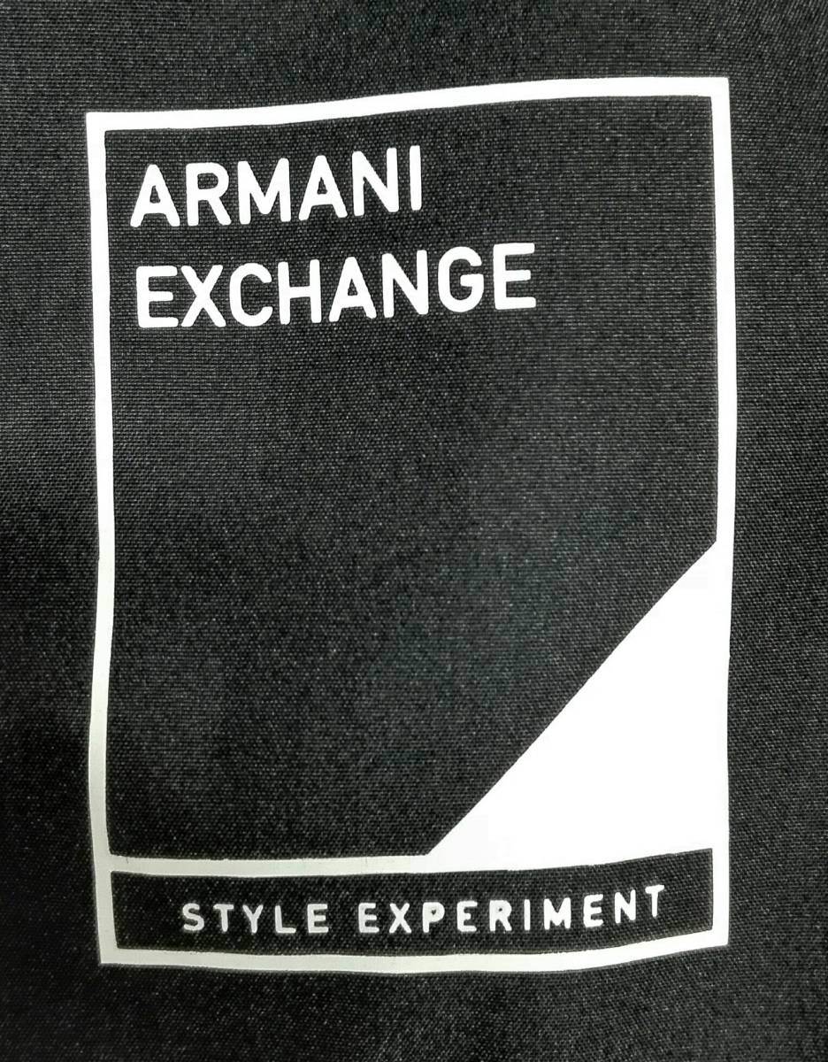 ARMANI EXCHANGE アルマーニエクスチェンジ ライトフーディージャケット 3GZK36-ZNFGZ ポリエステル ブラック L 店舗受取可_画像6