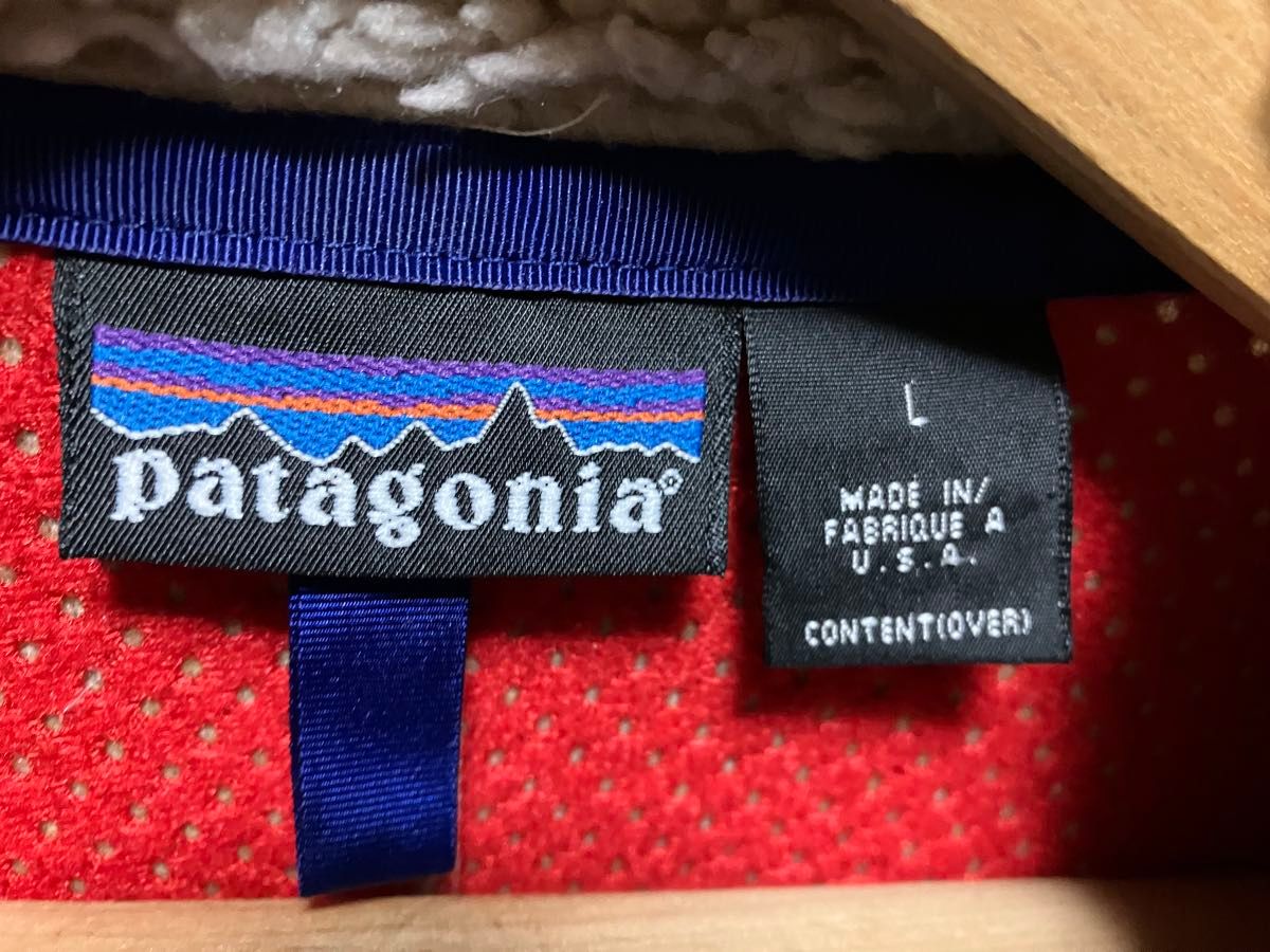 美品 patagonia FA00 レトロパイルカーディガン L アメリカ製 美品 patagonia FA00 レトロパイルカーディガン L アメリカ製