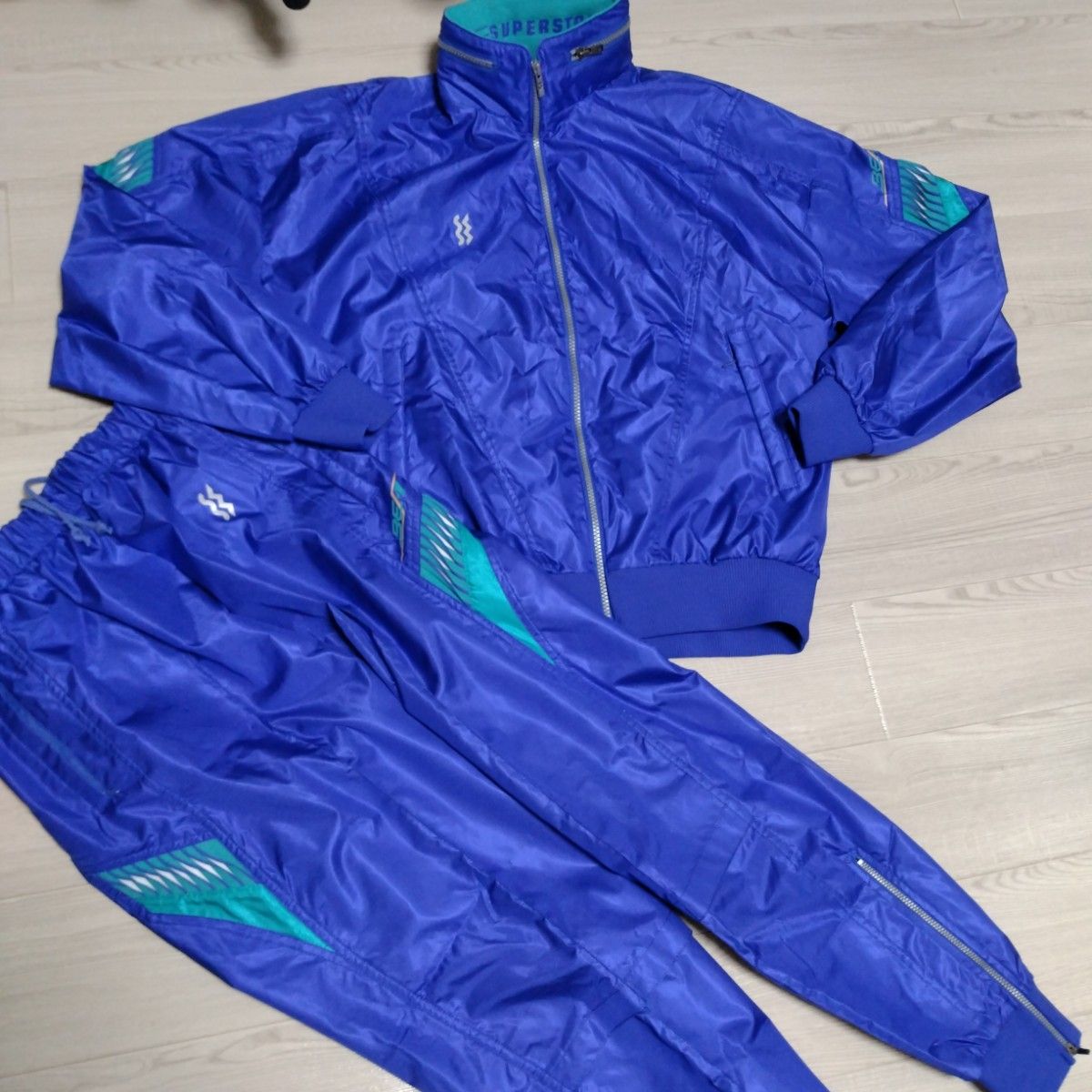 MIZUNOミズノ スーパースター 90s 上下 裏コーティング ウインド MIZUNOミズノ スーパースター 90s 上下 裏コーティング ウインド