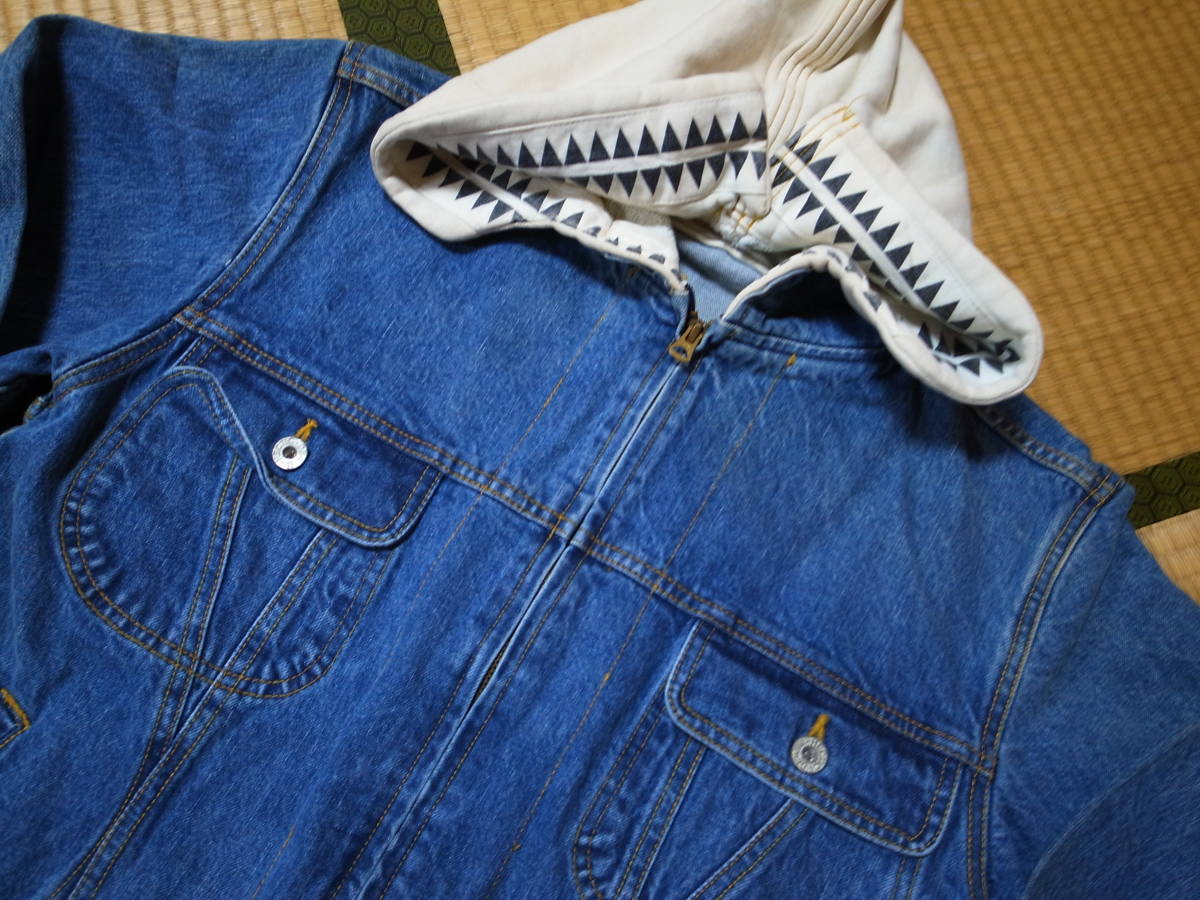  rare * Rockster * Denim Parker with a hood .G Jean * regular price 27,090 jpy *HECTIC*M
