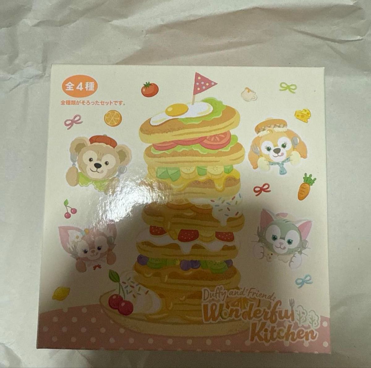 ディズニーシー ワンダフルキッチン ストラップ4種セット ディズニーシー ワンダフルキッチン ストラップ4種セット