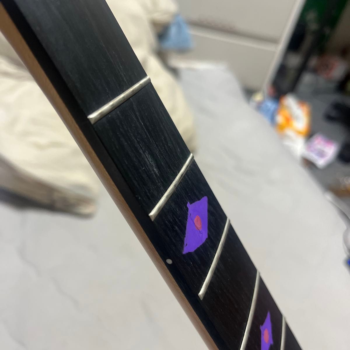 エレキギター ペイント hide風 ストラトキャスター SQUIER エレキギター ペイント hide風 ストラトキャスター SQUIER