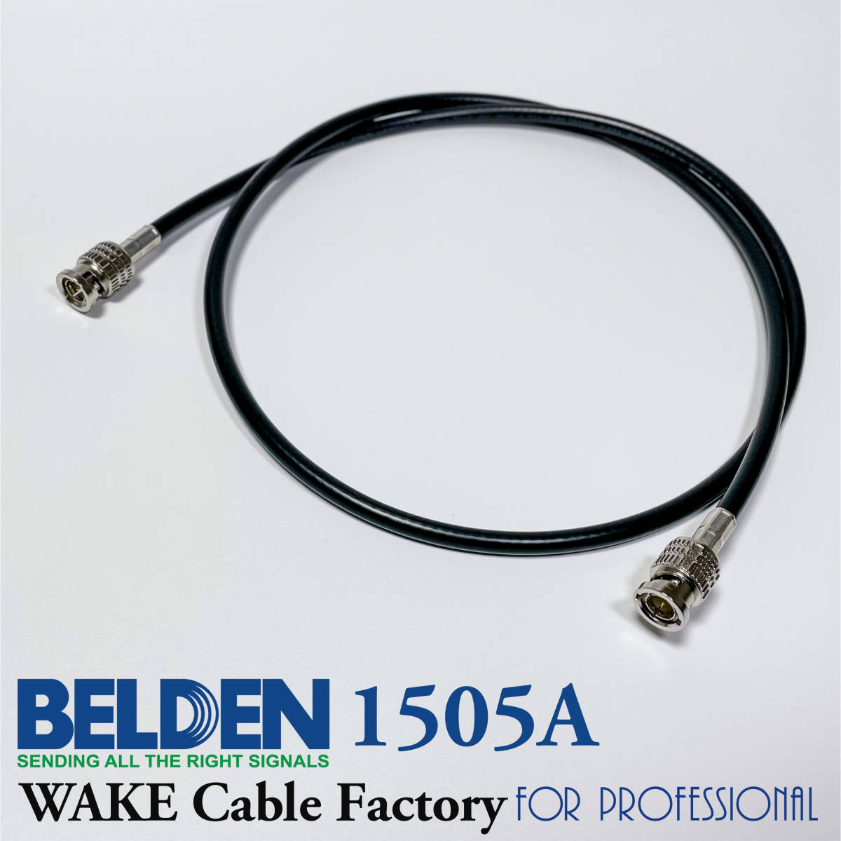 !_ мир максимальная скорость класс!BELDEN1505A*BNC цифровой кабель 50cm* высота разрешение / высокая точность /75Ω слово часы / Canare давление надеты тип штекер 