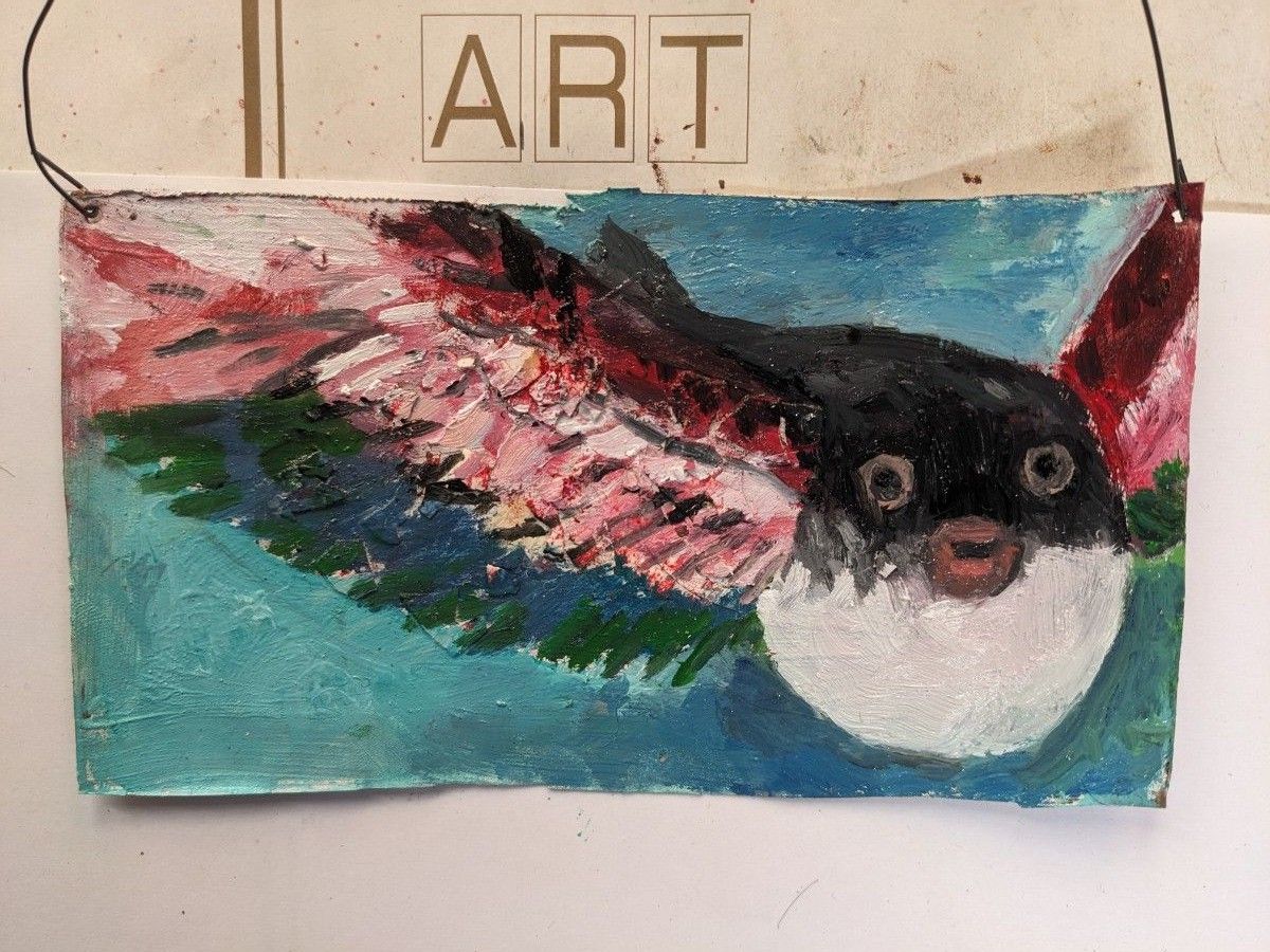 KO 贄田越郎画 壁掛けアート油彩画贄田越郎画 絵画