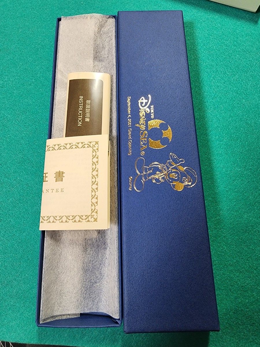 非売品】東京ディズニーシー グランドオープン記念 限定腕時計 非売品】東京ディズニーシー グランドオープン記念 限定腕時計