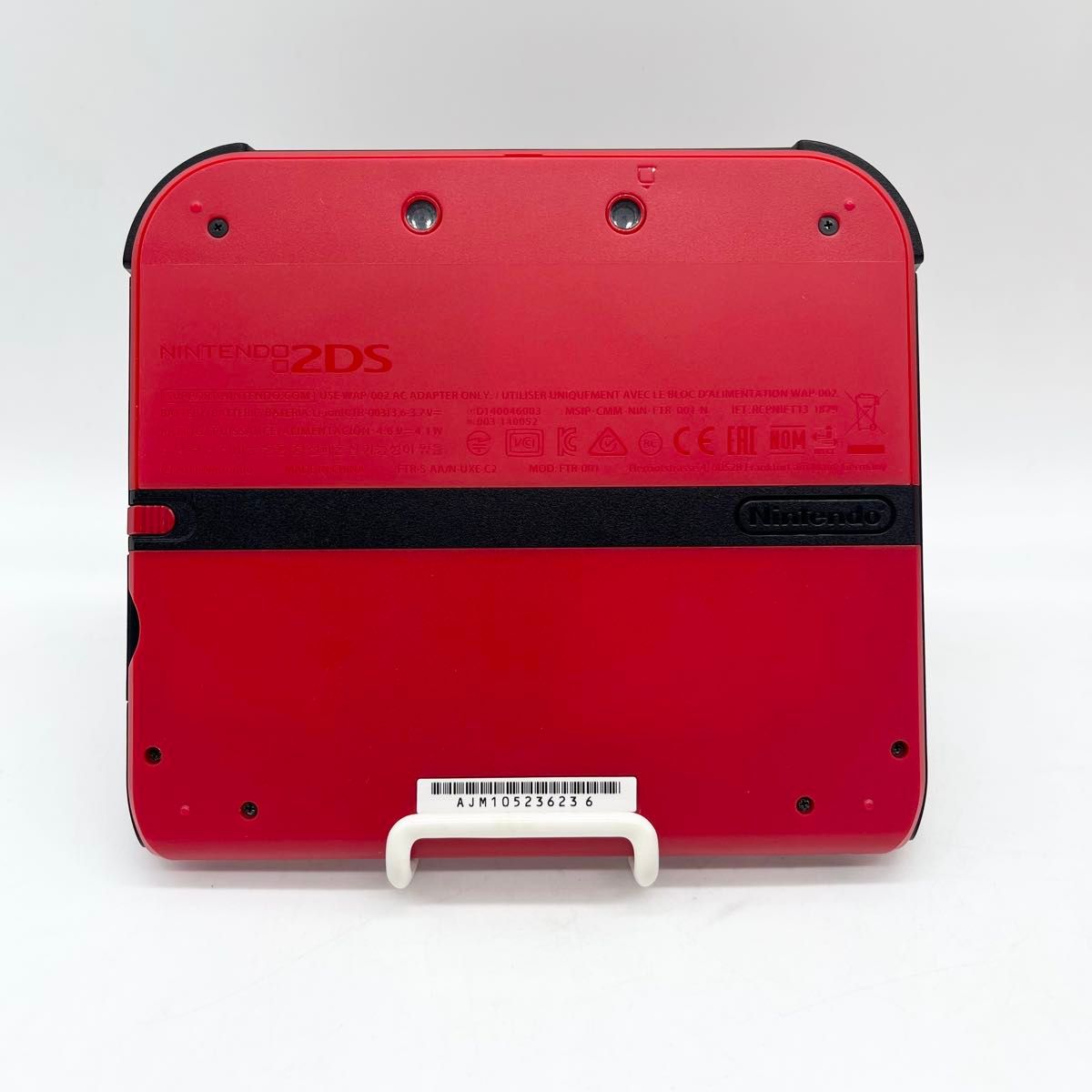 完品・液晶美品】ニンテンドー 2DS レッド 本体 任天堂 動作品