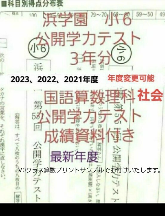 no22508103_【浜学園】小3 2016年度公開テスト/年間分 レア品! no22508103_【浜学園】小3 2016年度公開テスト/年間分 レア品!|本
