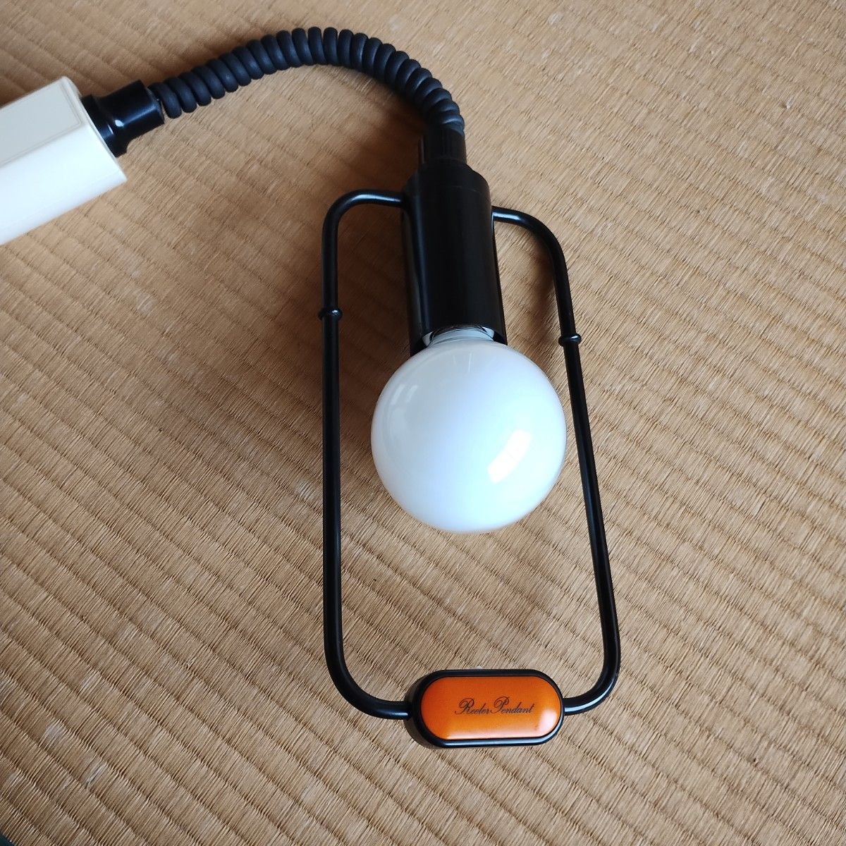 昭和レトロ ナショナル リーラーペンダントライト オレンジ 昭和レトロ ナショナル リーラーペンダントライト オレンジ