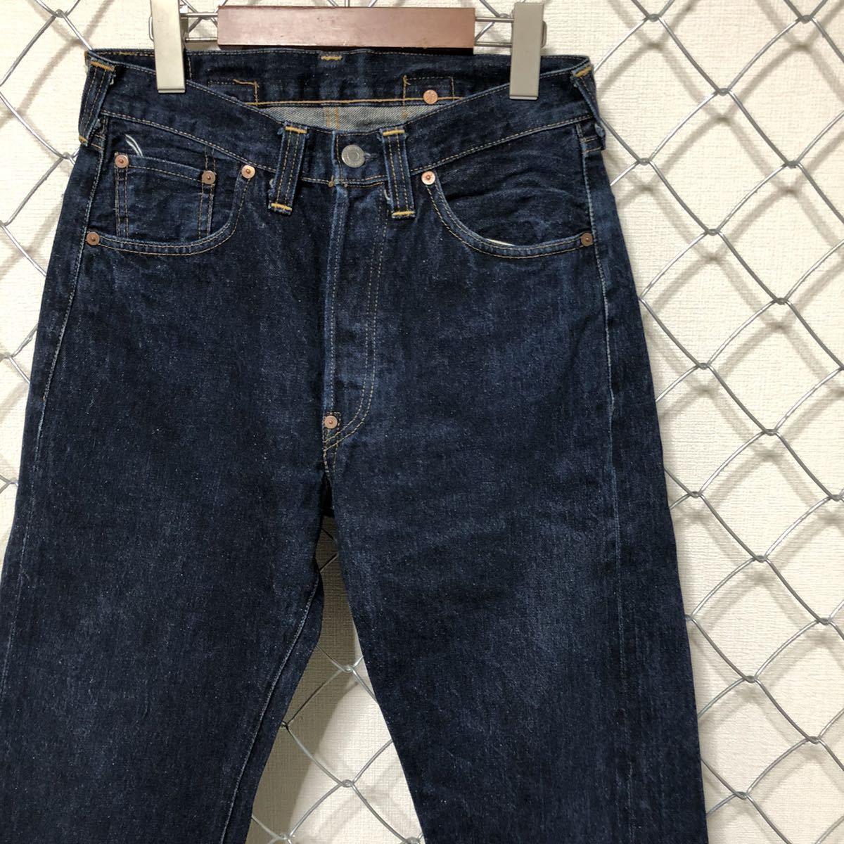 Levi's 201xx リーバイス 復刻 USA製 98年製 555 バレンシア工場 デニムパンツ ジーンズ 32x36 美品!!