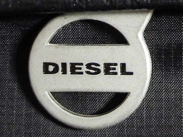 正規品最新作 DIESEL ディーゼル本革×ナイロンコンビショルダーバッグ ...