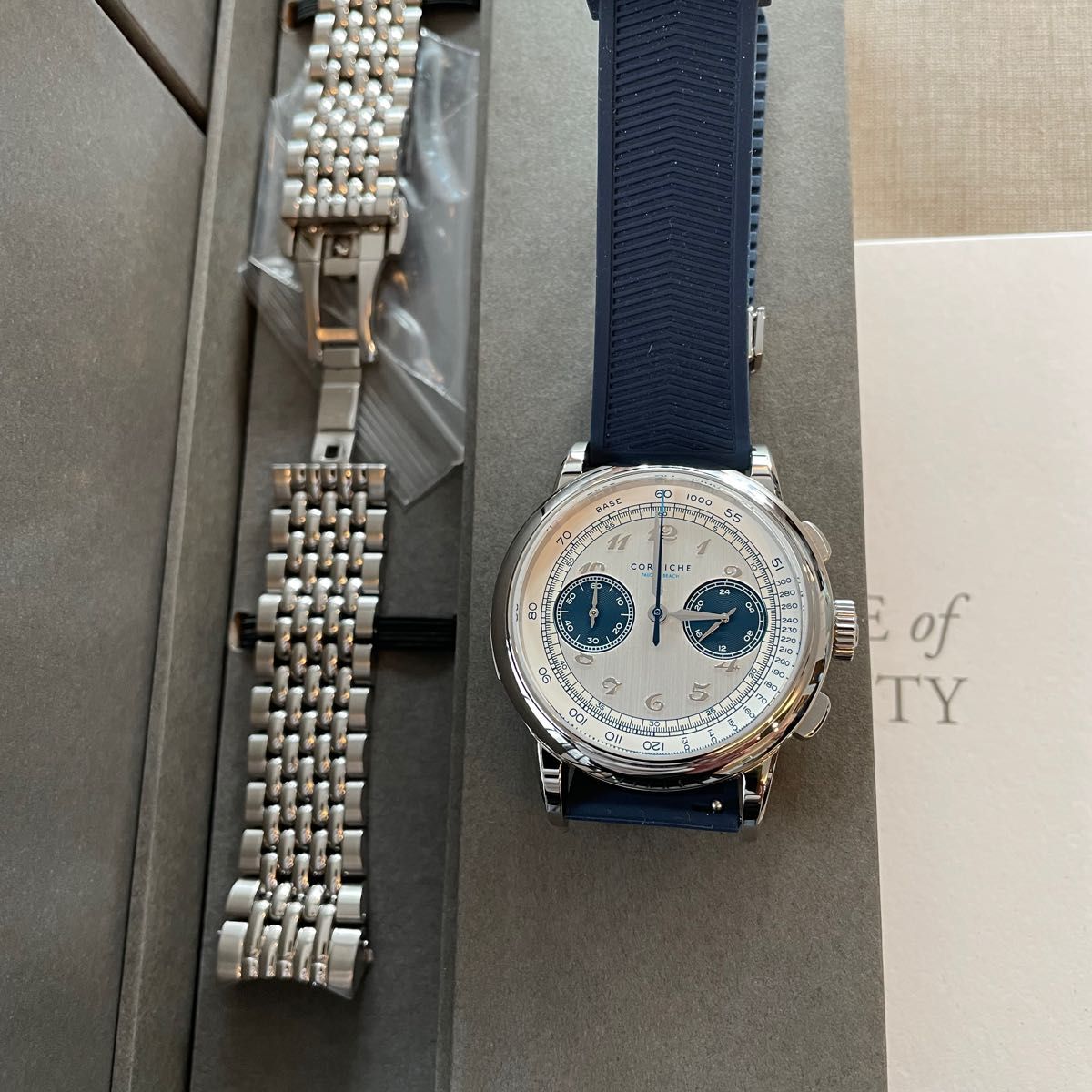 Corniche Watches コーニッシュ ヘリテージ クロノグラフ パロマ Corniche Watches コーニッシュ ヘリテージ クロノグラフ パロマ