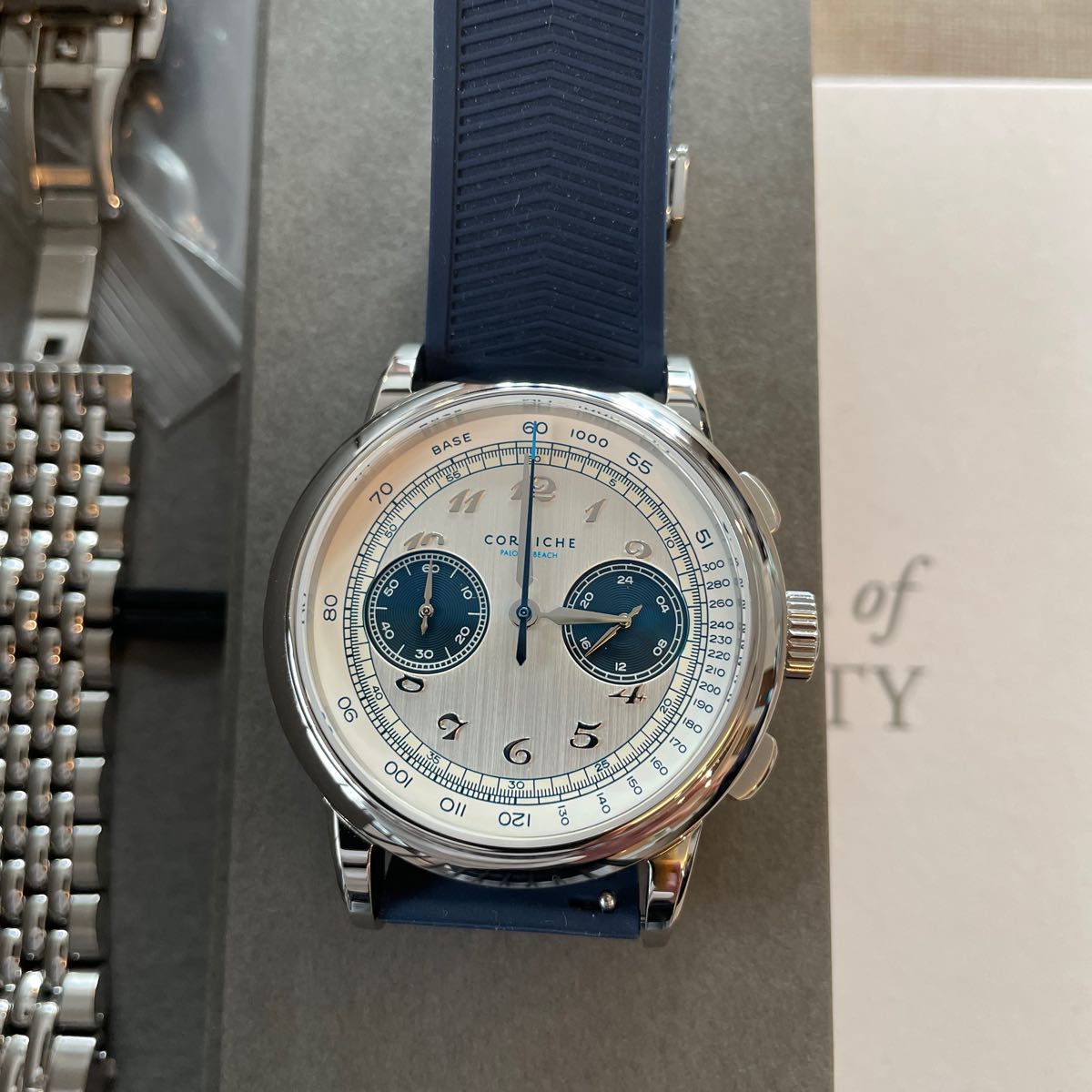 Corniche Watches コーニッシュ ヘリテージ クロノグラフ パロマ Corniche Watches コーニッシュ ヘリテージ クロノグラフ パロマ