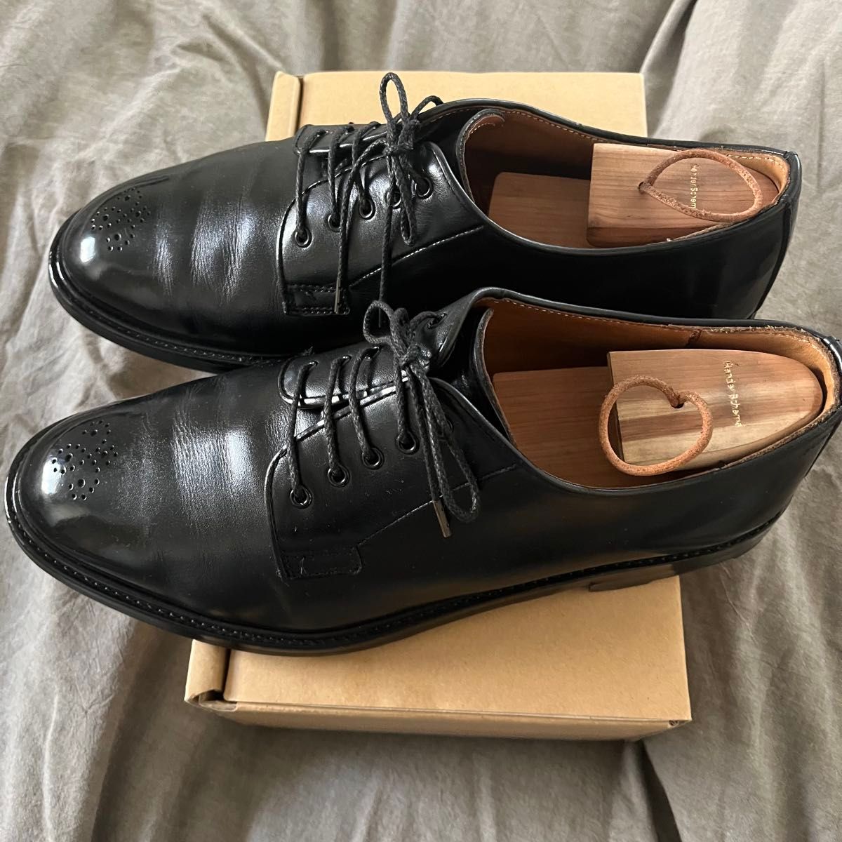 Hender Scheme ドレスシューズ 希少size7 箱 タグ付き Hender Scheme ドレスシューズ 希少size7 箱 タグ付き