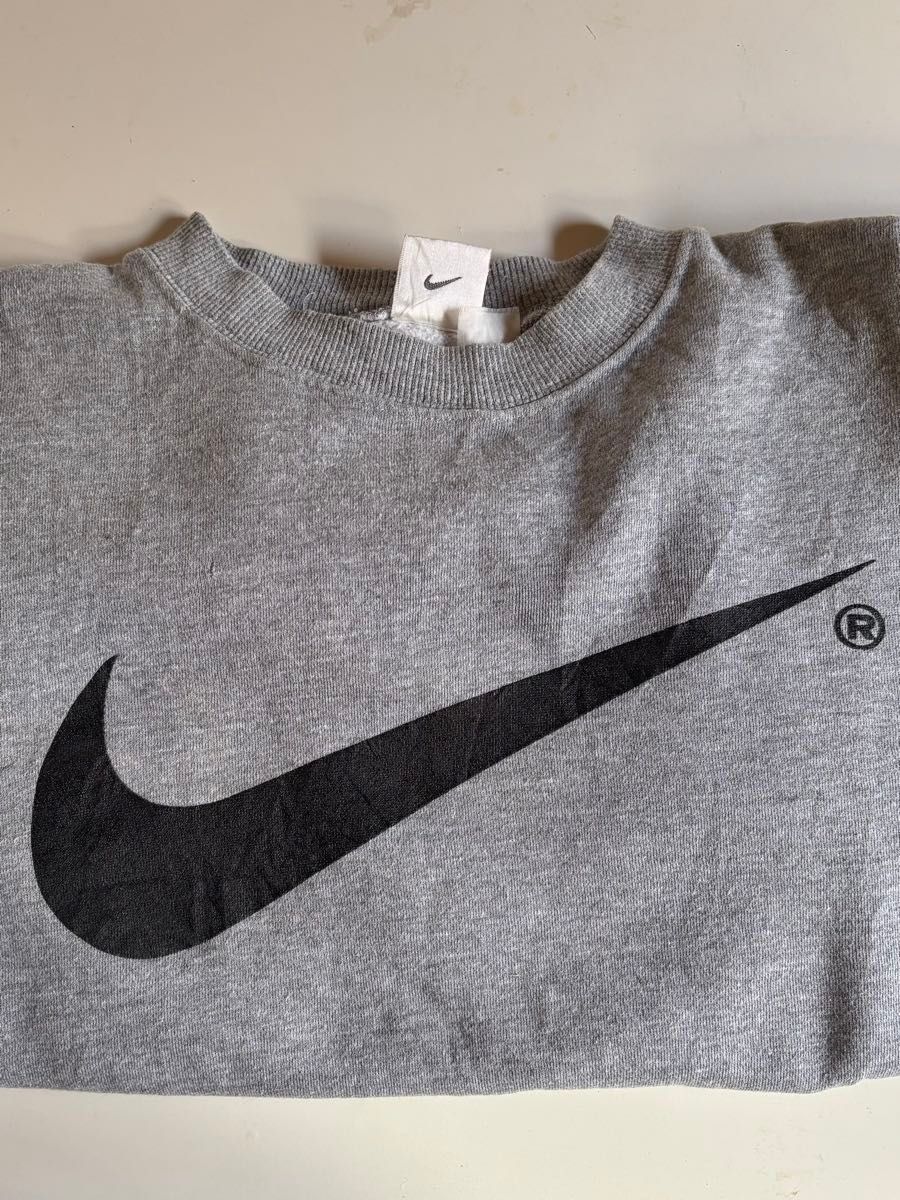80s90s 銀タグ NIKE ナイキ ビッグプリント スウェット 80s90s 銀タグ NIKE ナイキ ビッグプリント スウェット