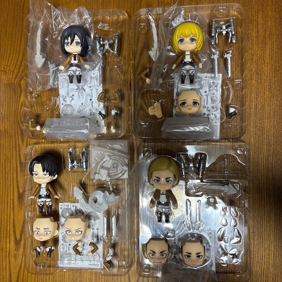 ねんどろいど 進撃の巨人 ミカサ アッカーマン アルミン ねんどろいど 進撃の巨人 ミカサ アッカーマン アルミン