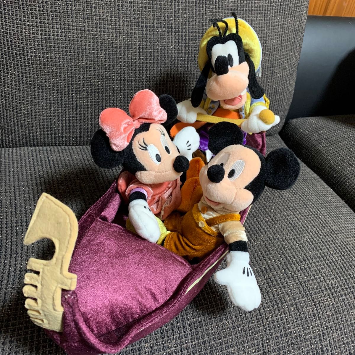 【紙タグ付き】ディズニー グーフィー ぬいぐるみ ベネチアンゴンドラ 希少 レア タグ付き ヴェネチアンゴンドラ ぬいぐるみ 東京