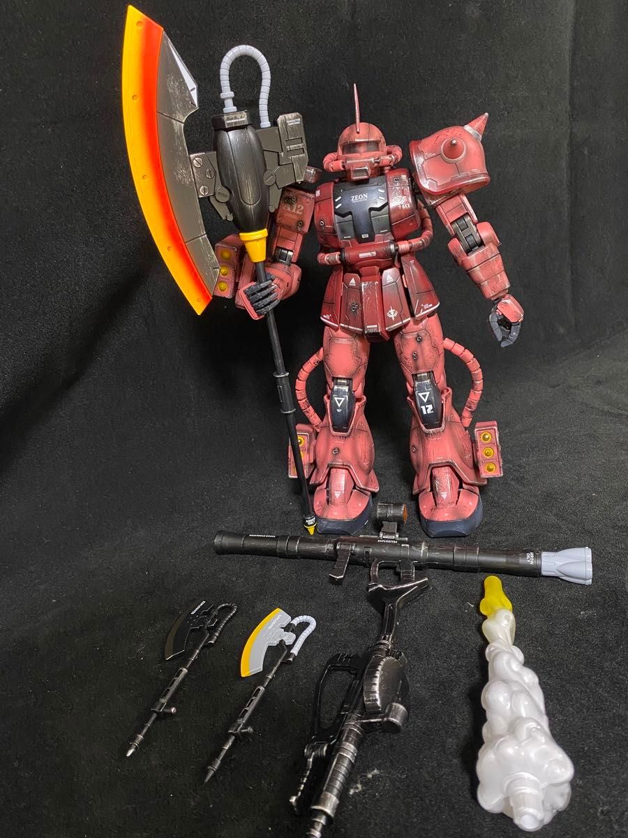 1/72 MS-06 ザクⅡ 赤VER 赤い彗星 シャア専用機 合金完成品 1/72 MS-06 ザクⅡ 赤VER 赤い彗星 シャア専用機 合金完成品