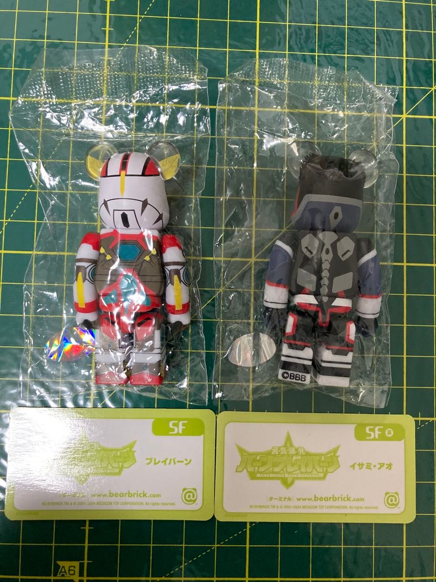 ベアブリックシリーズ49 SF裏と表/勇気爆発バーンブレイバーン ベアブリックシリーズ49 SF裏と表/勇気爆発バーンブレイバーン