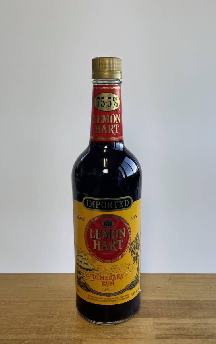 LEMON HART 151 レモンハート 151 デメララ ラム 750ml 75.5 LEMON HART 151 レモンハート 151 デメララ ラム 750ml 75.5