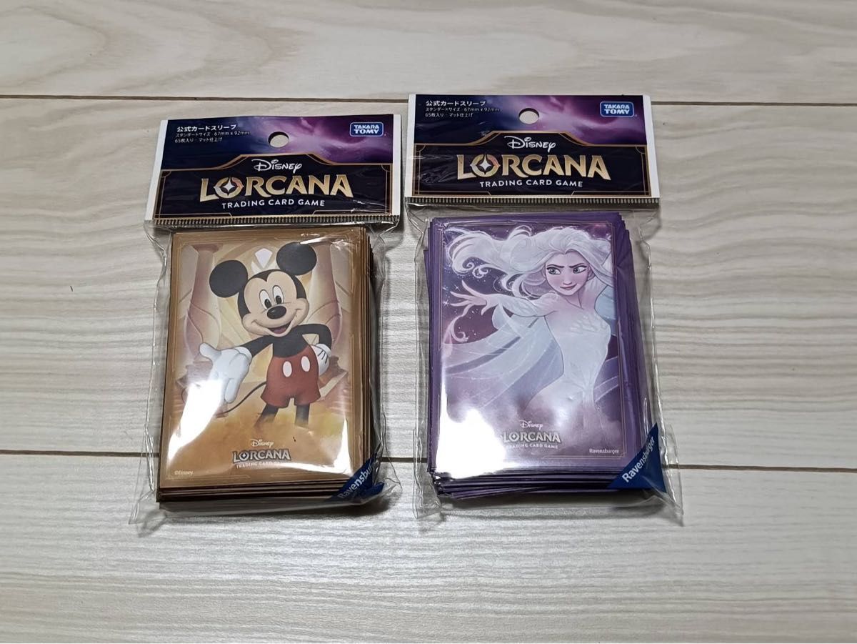 ディズニー ロルカナ 公式カードスリーブ エルサ 2個セット ディズニー ロルカナ 公式カードスリーブ エルサ 2個セット
