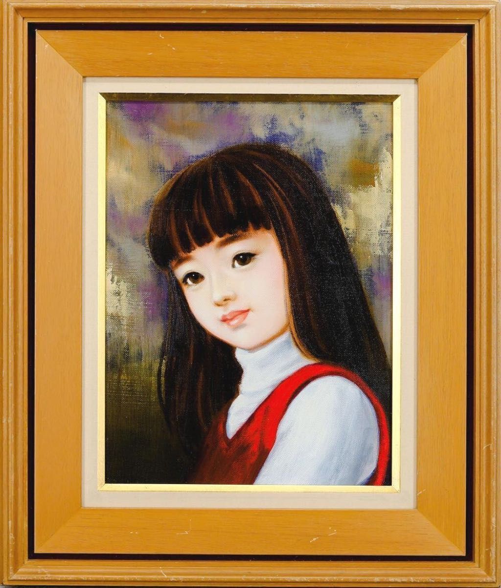 土日限定 A083 原田優「好日」油彩 真作 4号 一枚の絵取扱作品 土日限定 A083 原田優「好日」油彩 真作 4号 一枚の絵取扱作品
