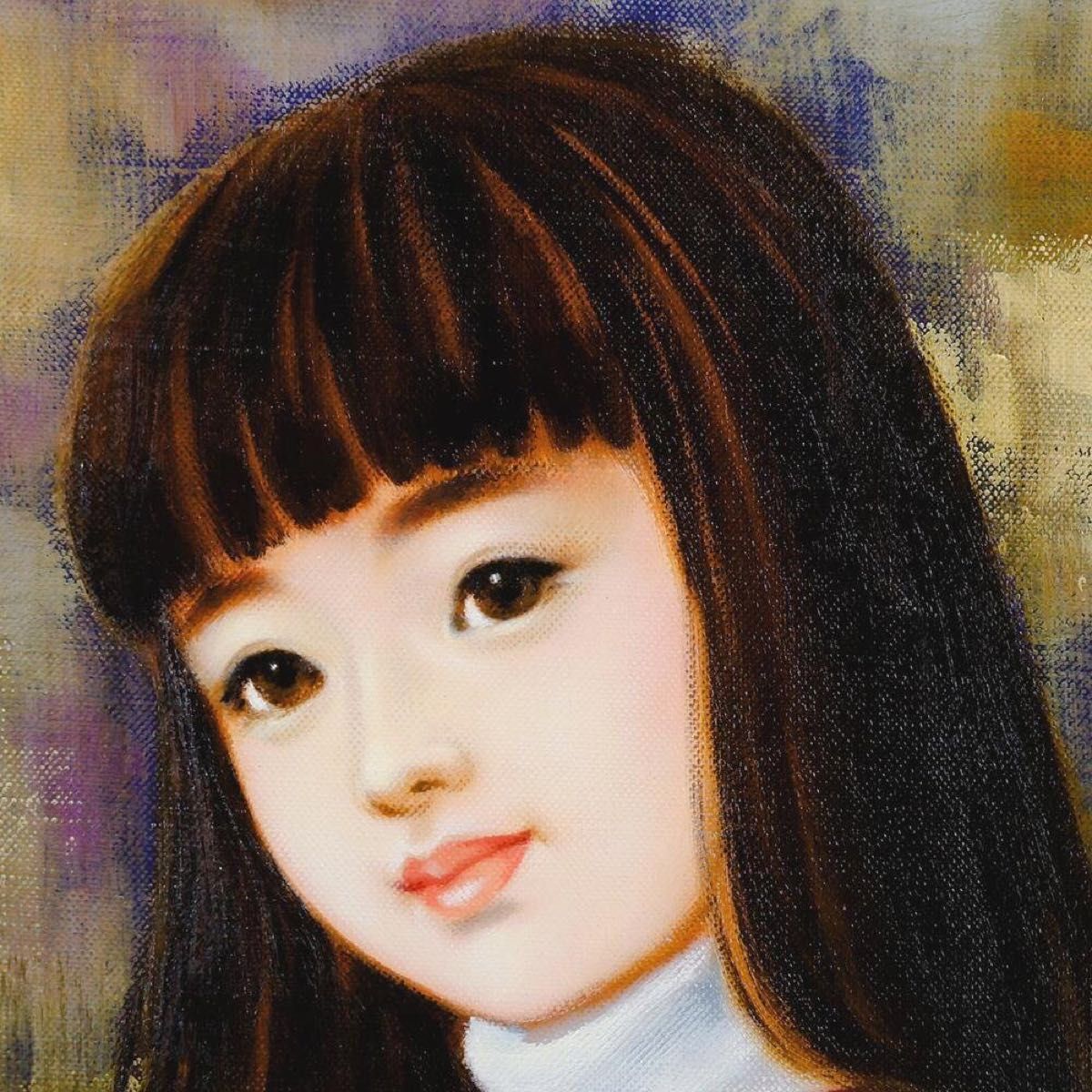 本日限定 A083 原田優「好日」油彩 真作 4号 一枚の絵取扱作品 本日限定 A083 原田優「好日」油彩 真作 4号 一枚の絵取扱作品