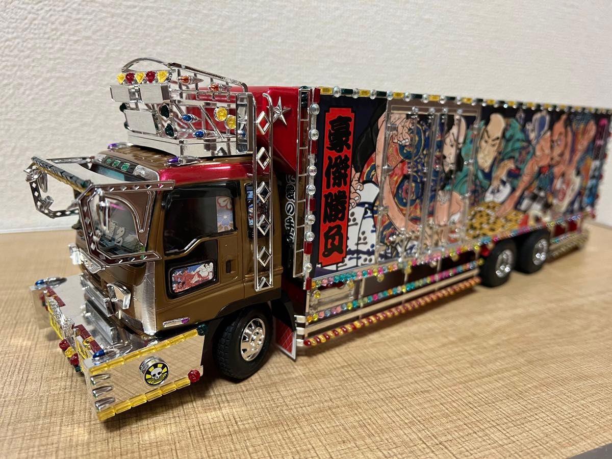 トラック野郎 デコトラ アオシマ 完成品 トラック プラモデル トラック野郎 デコトラ アオシマ 完成品 トラック プラモデル