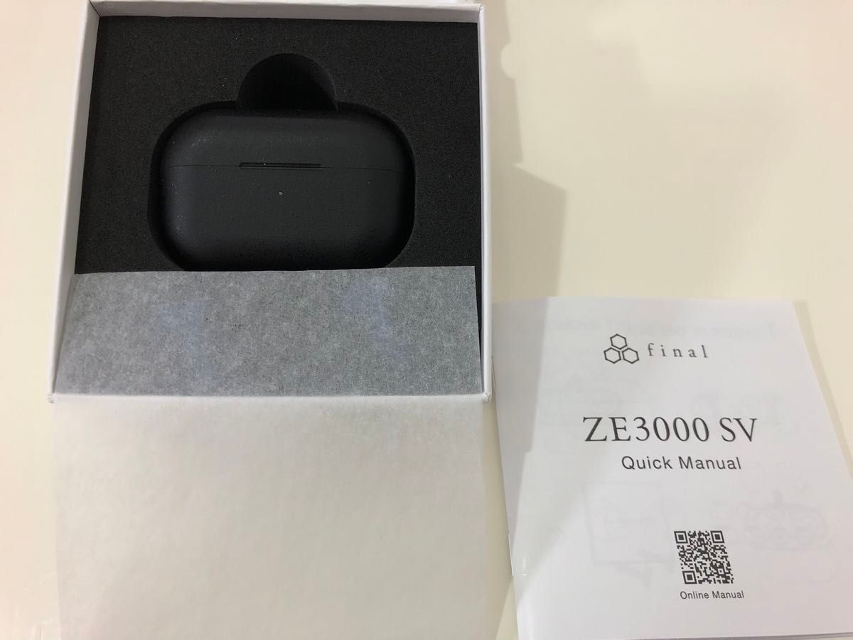 ほぼ新品 12/19ヨドバシ 購入 保証書あり Final ZE3000 SV 箱 ほぼ新品 12/19ヨドバシ 購入 保証書あり Final ZE3000 SV 箱