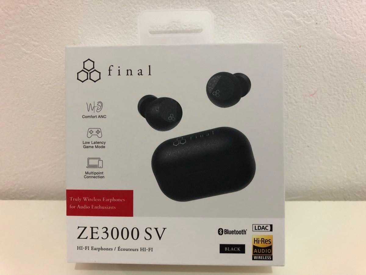 ほぼ新品 12/19ヨドバシ 購入 保証書あり Final ZE3000 SV 箱 ほぼ新品 12/19ヨドバシ 購入 保証書あり Final ZE3000 SV 箱