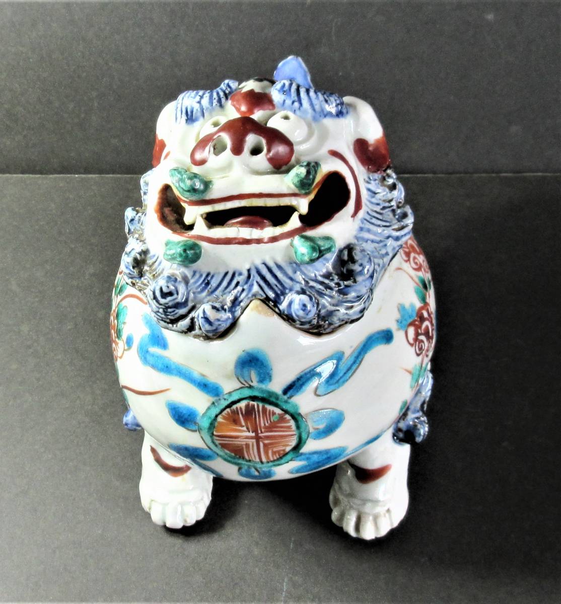 古伊万里・色絵・獅子形香炉・伝世品 | www.restauracionsmetalliques.com