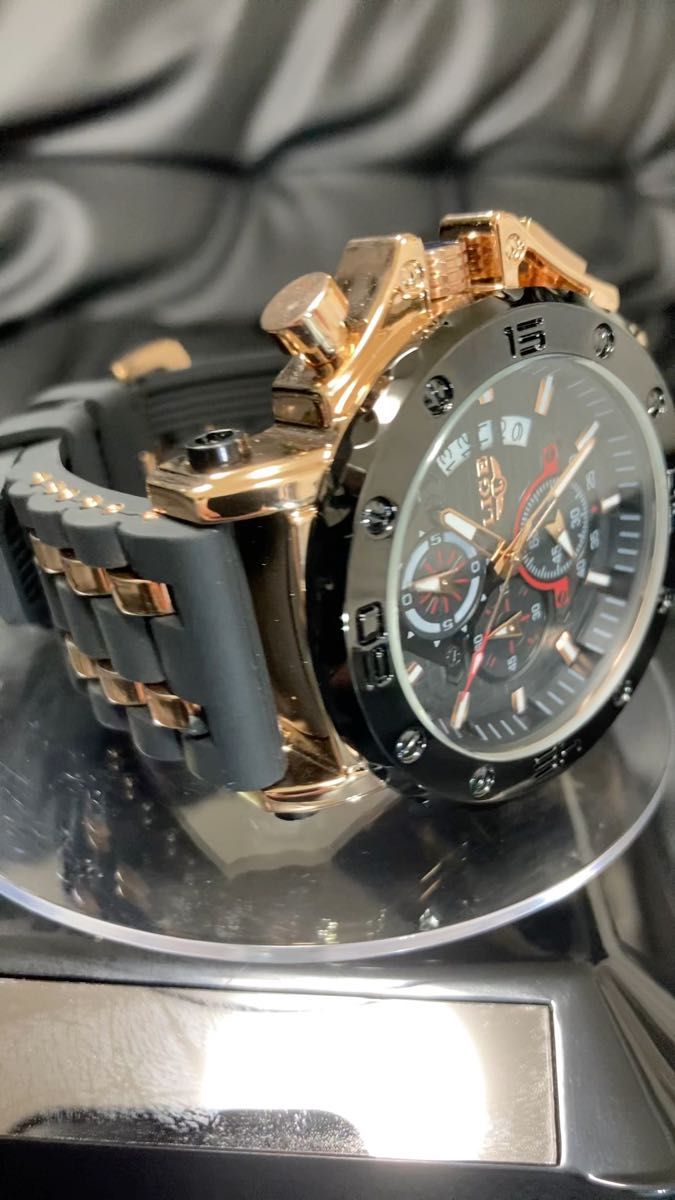 1650w 新作 メンズ腕時計 クロノグラフ可動 サーフィン オマージュ ミリタリー ステンレスインビクタスチール 防水腕時計HR