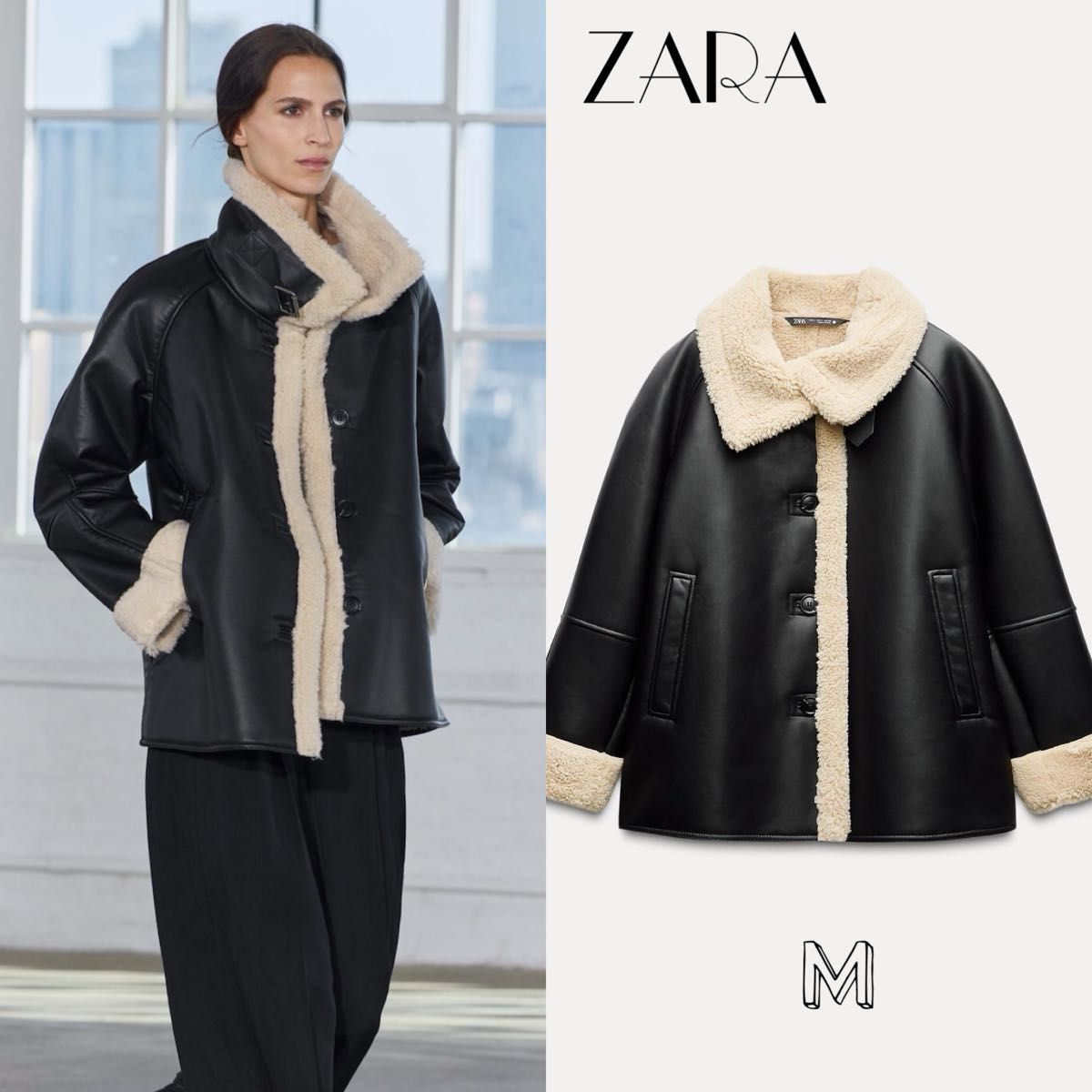 ZARA ZWコレクション リバーシブルジャケット|Yahoo!フリマ(旧 ZARA ZWコレクション リバーシブルジャケット|Yahoo!フリマ(旧