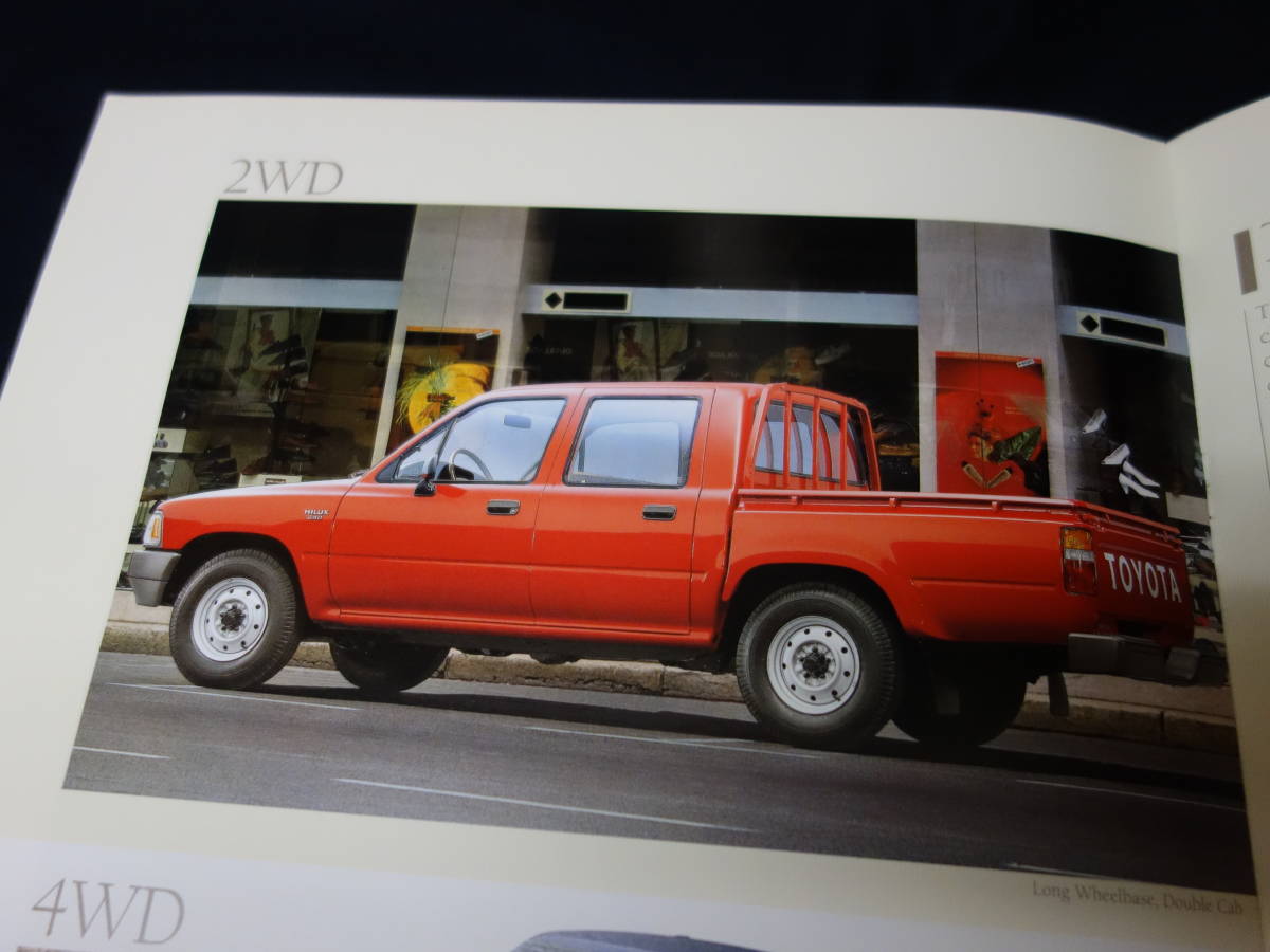 【輸出仕様】トヨタ ハイラックス　T100系 英語版 専用 本カタログ 1989年 【当時もの】_画像6