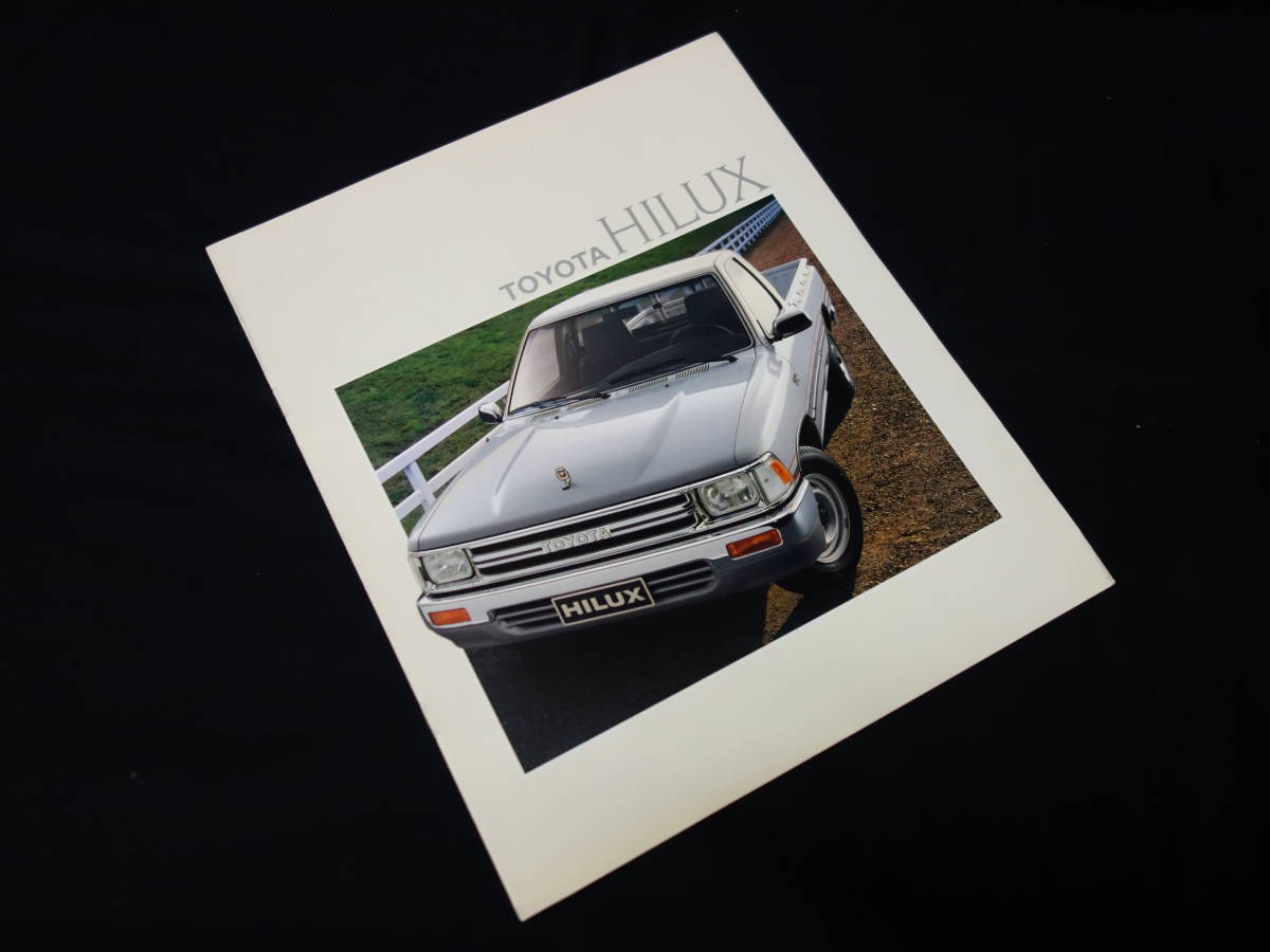 【輸出仕様】トヨタ ハイラックス　T100系 英語版 専用 本カタログ 1989年 【当時もの】_画像9