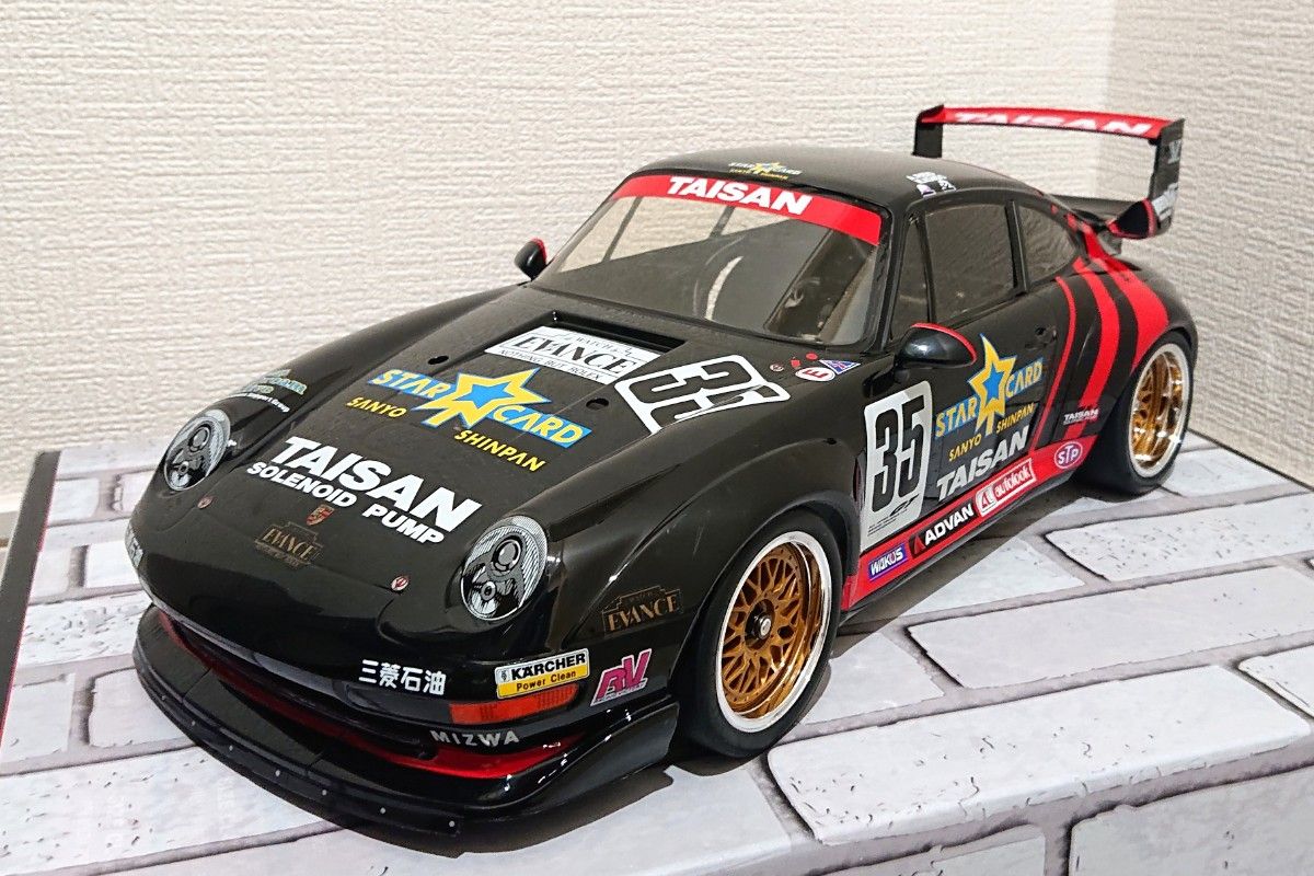 タミヤ 1/10 タイサン スターカード ポルシェ 911 GT2 TA03R-S タミヤ 1/10 タイサン スターカード ポルシェ 911 GT2 TA03R-S