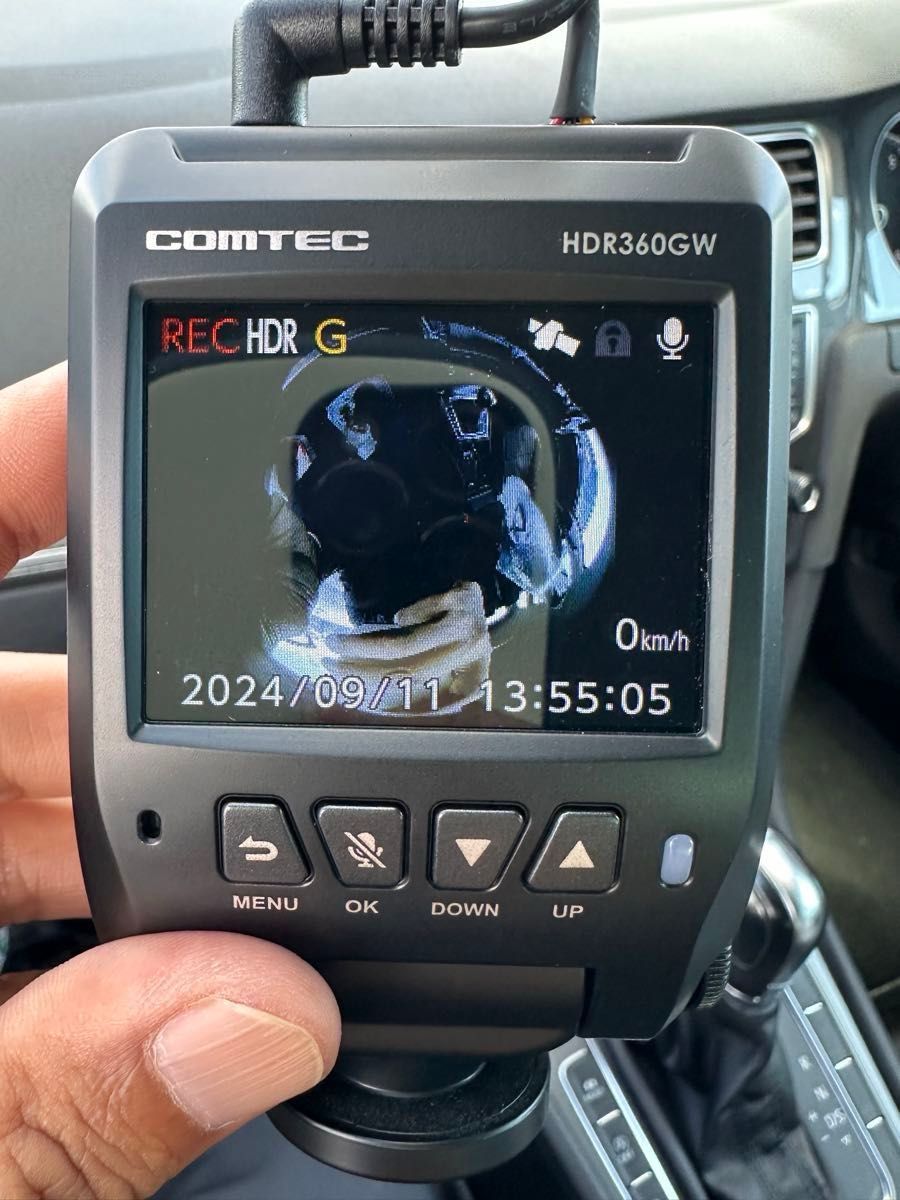 COMTEC コムテック HDR360GW 360° 360度 2カメラ ドラレコ ドライブレコーダー 電源ケーブルSDカード付 COMTEC コムテック HDR360GW 360° 360度 2カメラ ドラレコ ドライブレコーダー 電源ケーブルSDカード付