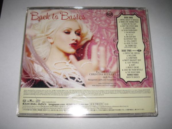 Christina Aguilera - Back To Basics /BVCP-28064/5/帯付/国内盤CD2枚組_画像4