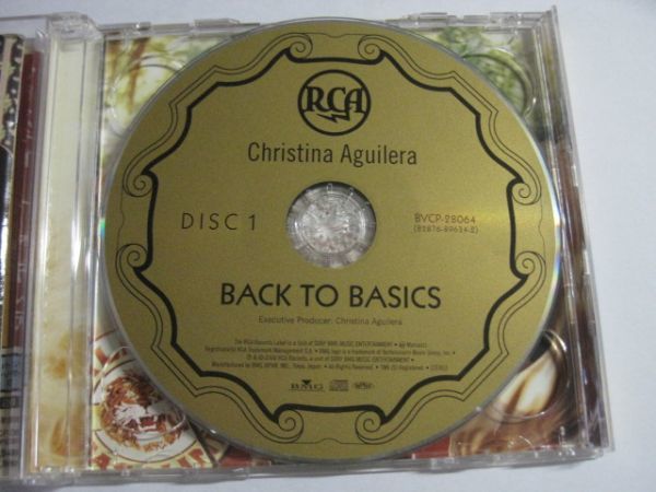 Christina Aguilera - Back To Basics /BVCP-28064/5/帯付/国内盤CD2枚組_画像2