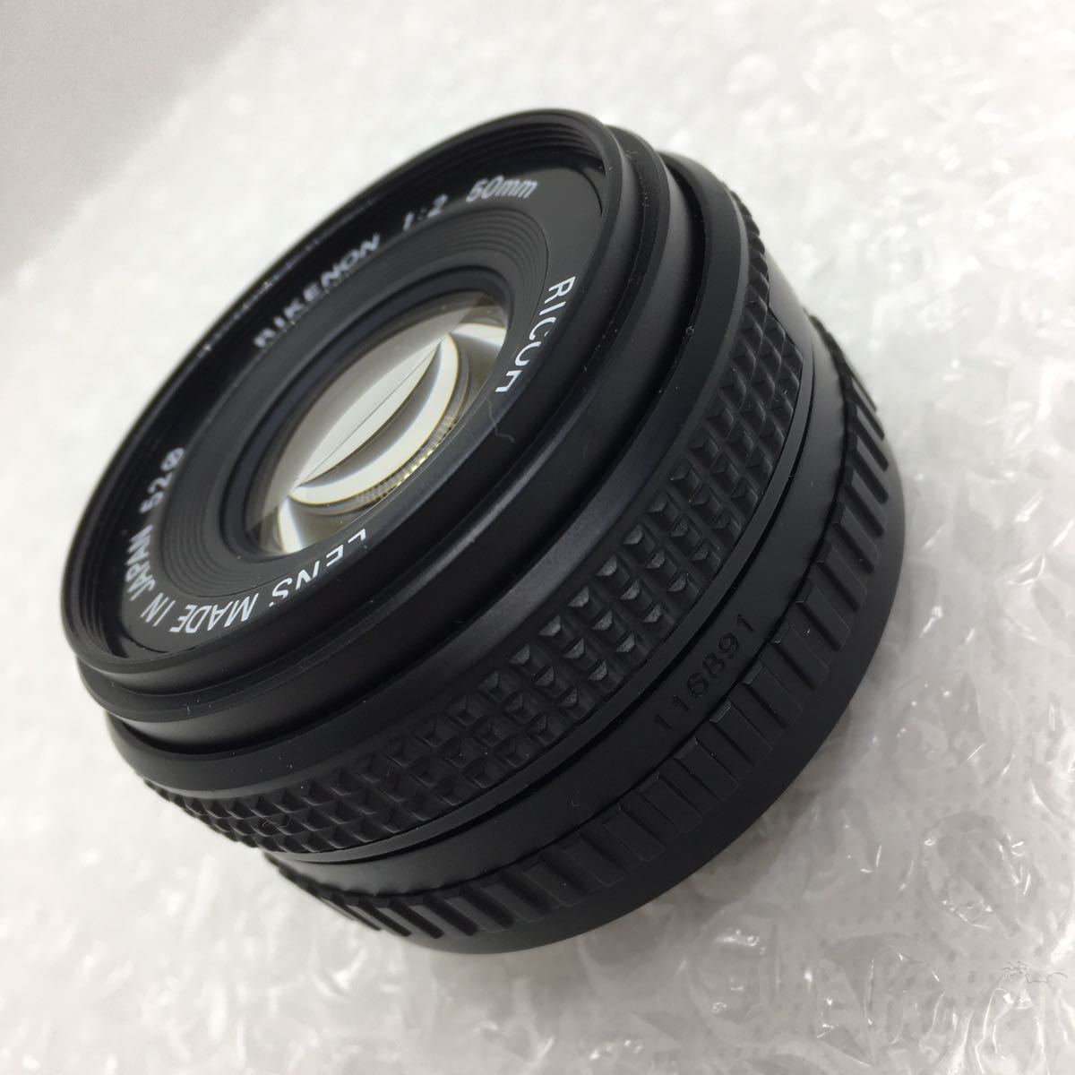 値下げ交渉可能！送料無料！美品 RIKENON 50mm 1:2 リケノン リコーRICOH　実用品_画像4