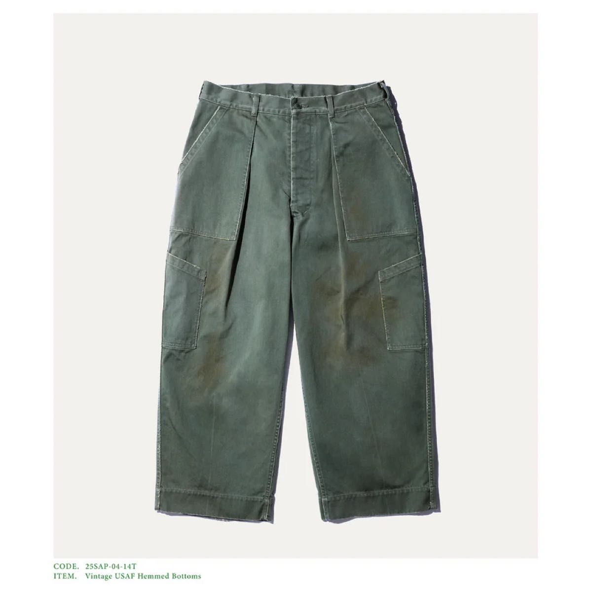 A PRESSE Vintage USAF Hemmed Bottoms|Yahoo!フリマ(旧PayPay A PRESSE Vintage USAF Hemmed Bottoms|Yahoo!フリマ(旧PayPay