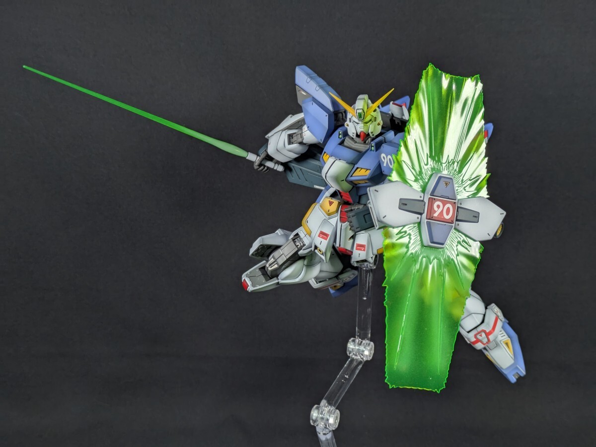 完成品 塗装済み プレミアムバンダイ MG 1/100 ガンダムF90ⅢY