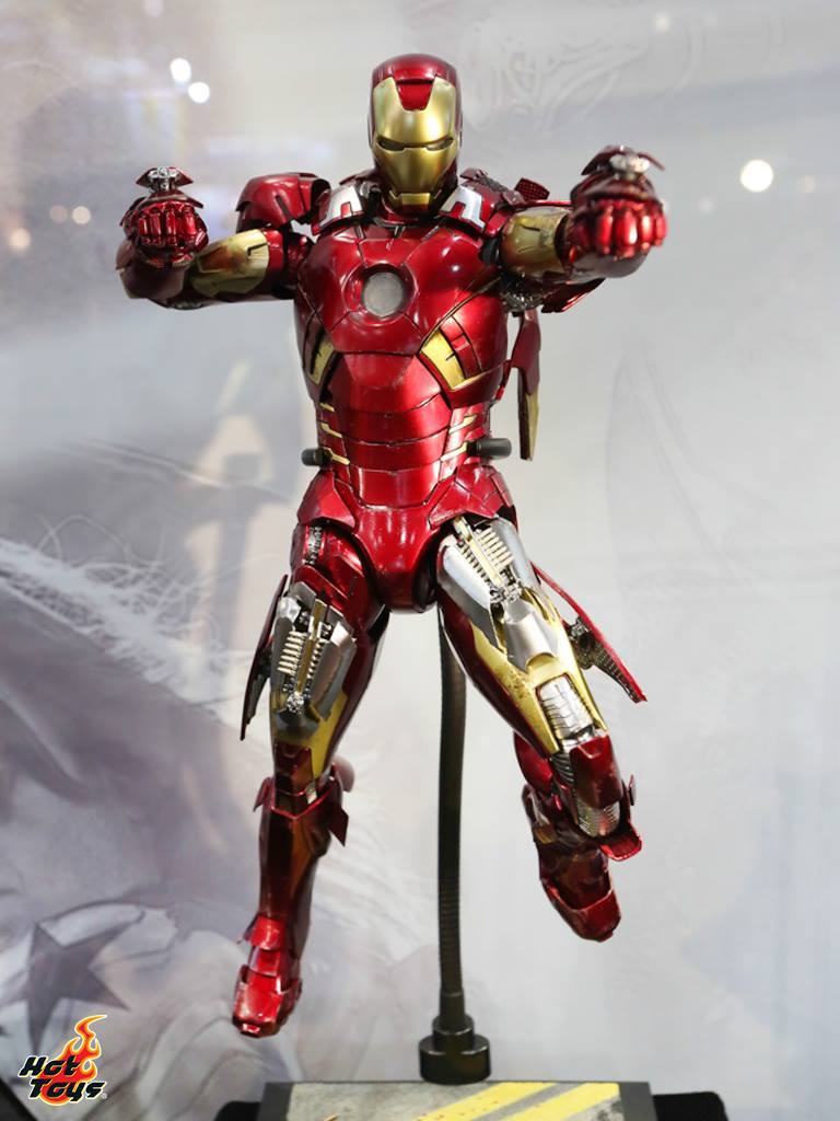  hot игрушки Avengers / Movie * master-piece литье под давлением 1/6 Ironman Mark 7