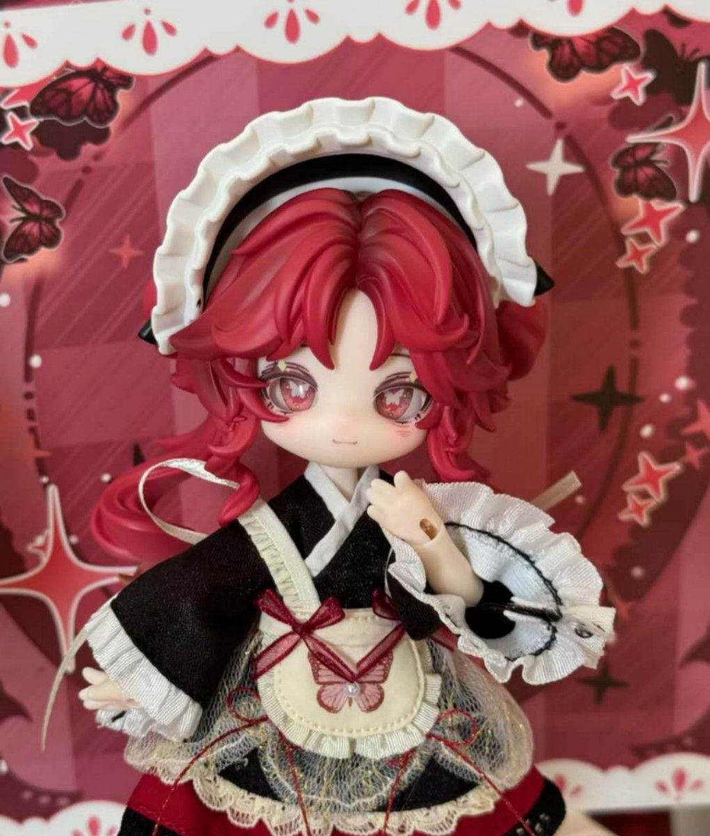 Inedible Doll 不可食用人形 月飛び時間 蝶衣 赤｜Yahoo!フリマ