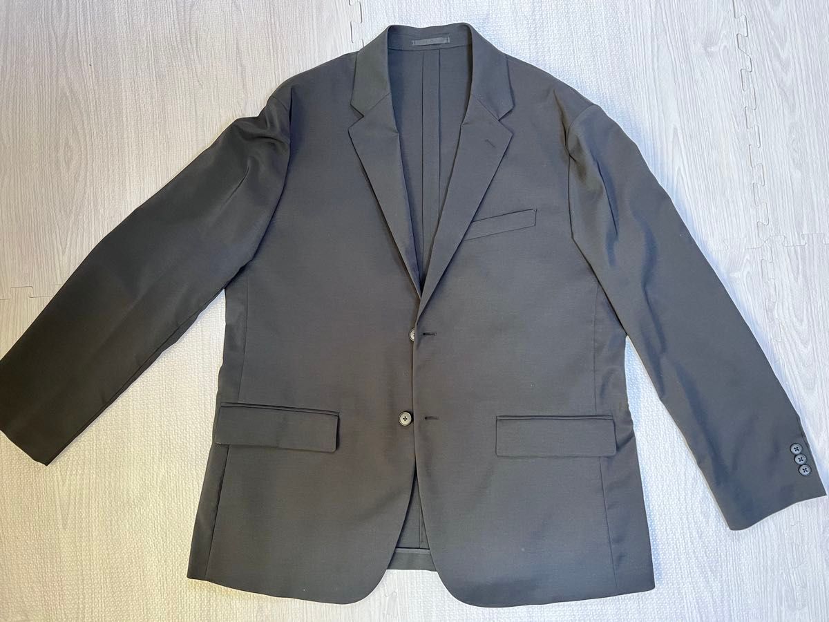美品 ユニクロ UNIQLO スーツ セットアップ ブラック 上下セット 美品 ユニクロ UNIQLO スーツ セットアップ ブラック 上下セット