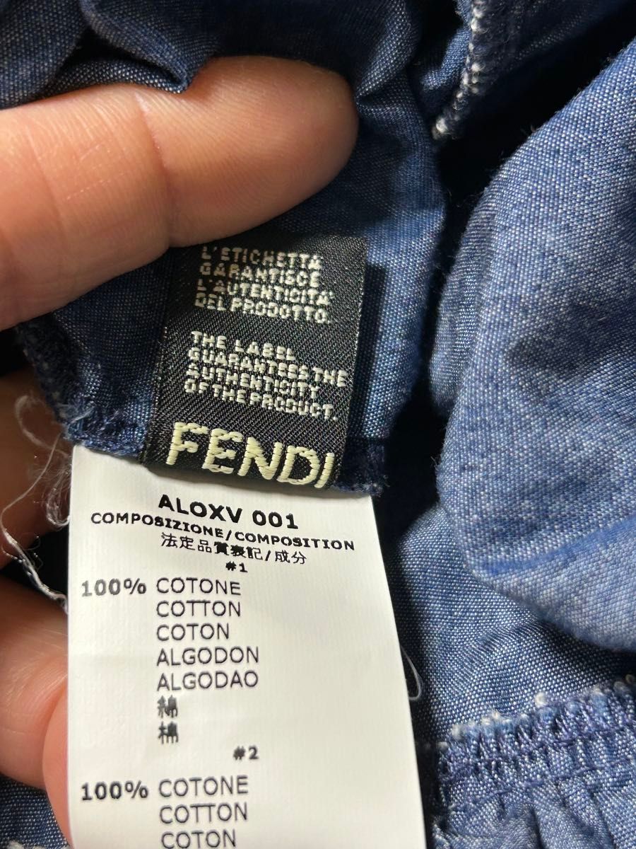 FENDIフェンディキッズデニムワンピース7A|Yahoo!フリマ(旧 FENDIフェンディキッズデニムワンピース7A|Yahoo!フリマ(旧