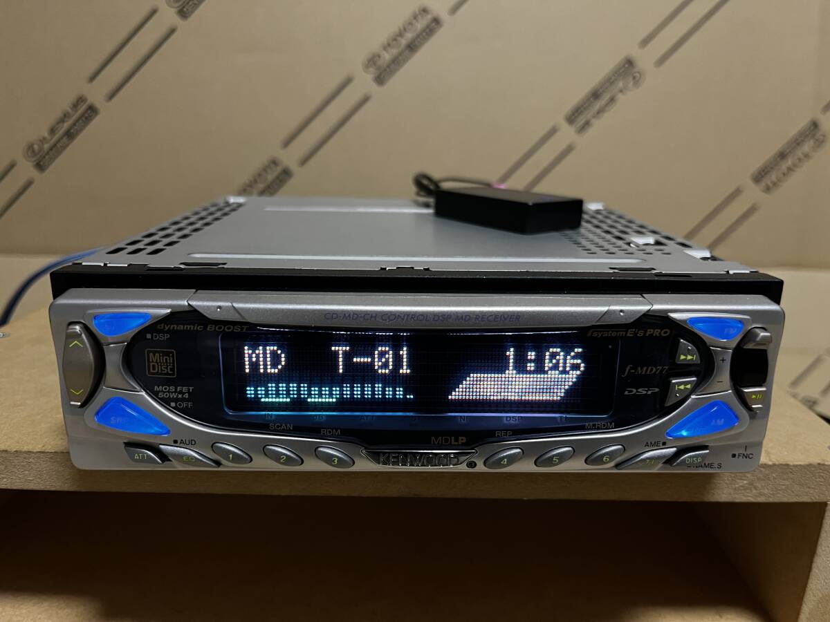 KENWOOD 1DIN Bluetooth付き Spotifyなど再生可 f-MD77 DSP KENWOOD 1DIN Bluetooth付き Spotifyなど再生可 f-MD77 DSP