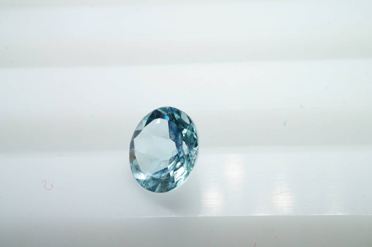  rare![ high class . ornament goods for high quality loose ] transparency eminent aquamarine finest quality loose 1.20ct Koufu . grinding [3 month birthstone ]