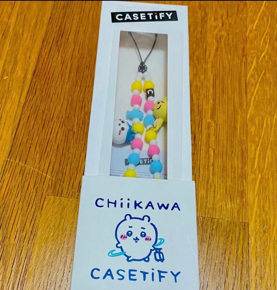 ★ ちいかわ CASETiFY Phone Charm ストラップ チャーム★ Chiikawa phone charm Casetify ちいかわコラボチャージ スマホ